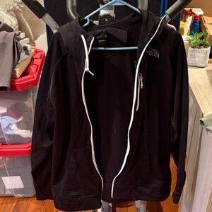 The North Face men’s zip up hoodie size L